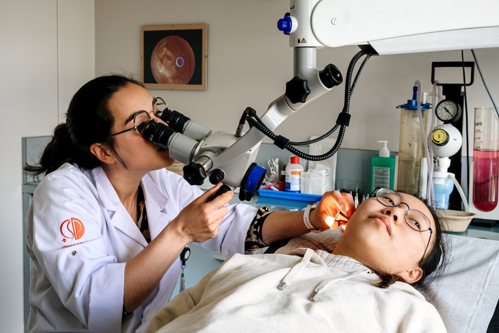 Audiologue pour le service O.R.L.